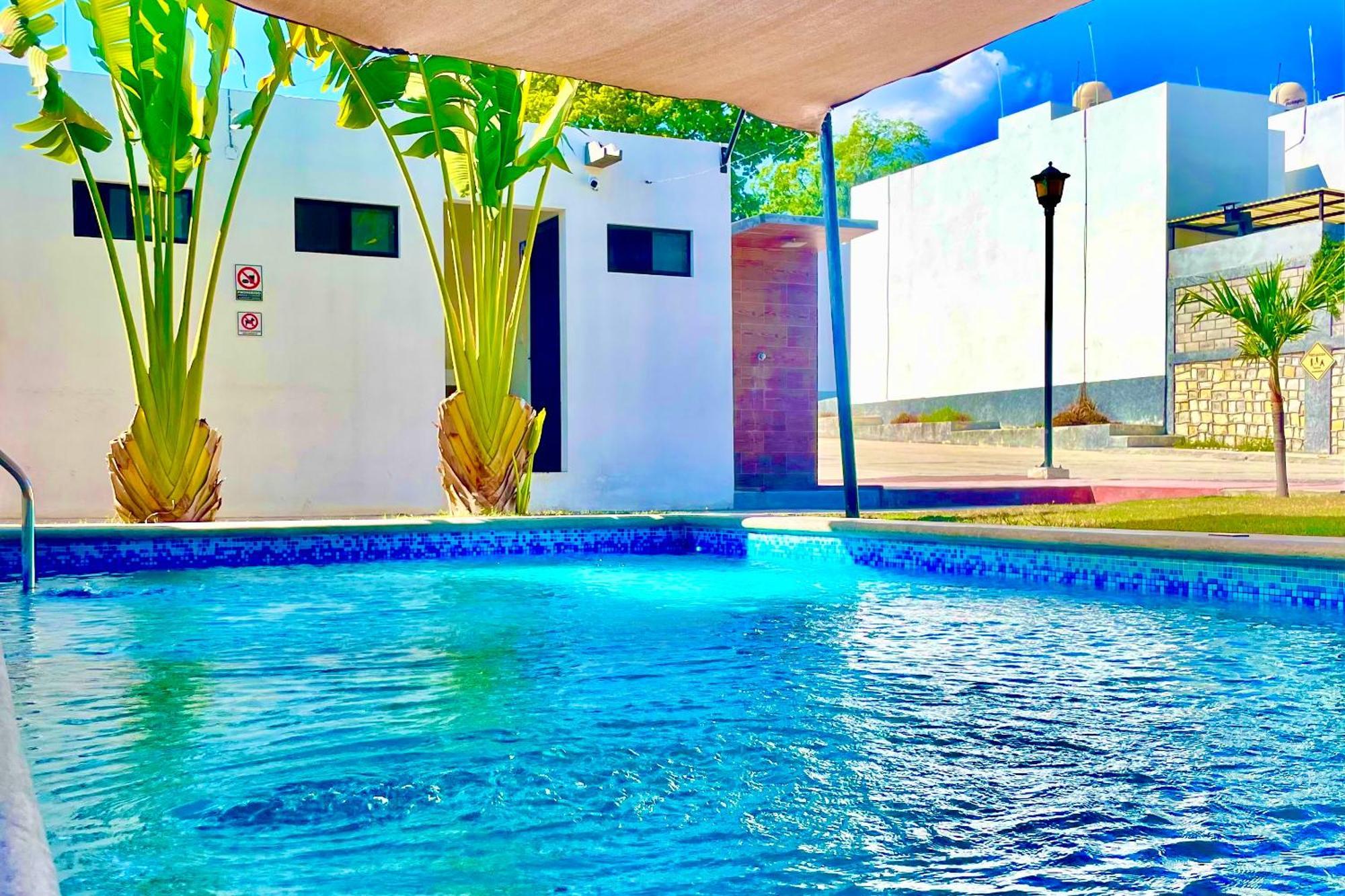 シウダー・バージェス Excelente Alberca Privada En Residencial Privado, Gym, Asadorヴィラ エクステリア 写真